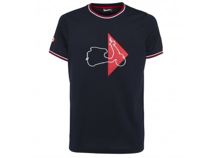 Vespa T Shirt Madernist Herren blau 606742M01B 1