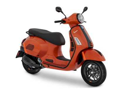 vespa gts 300 super sport arancio 1