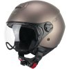 cgm 167a flo mono jet motorcycle helmet satin dove grey shaped 263877 zoom