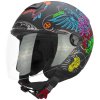 cgm 167s flo joy jet motorcycle helmet matt black long visor 206308 zoom