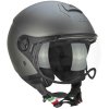 moto jet helmet cgm 167a flo mono satin anthracite shaped visor 204843 zoom