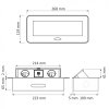 vyrp12 6022x230V 2xUSB nakres