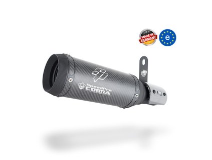 Laděný výfuk SPEEDPRO COBRA SPX Black Series Slip-on BMW F 800 ST + S 2006-2012