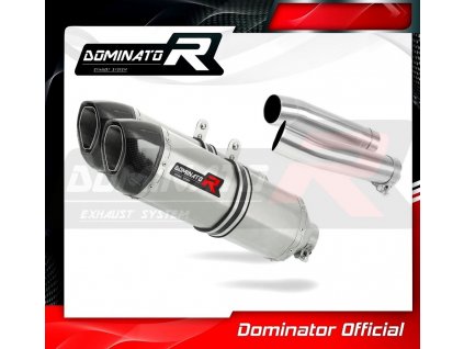 Laděný výfuk DOMINATOR APRILIA RSV 1000 04-09 KONCOVKY HP1