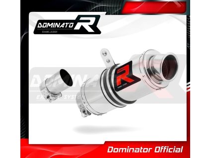 Laděný výfuk DOMINATOR BMW R850R 04-07 KULATÁ KONCOVKA KRÁTKÁ GP1