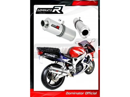 Laděný výfuk DOMINATOR Honda CBR900RR SC28 / SC33 OVÁLNÁ KONCOVKA