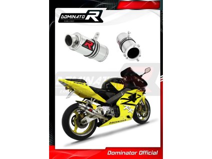 Laděný výfuk DOMINATOR Honda CBR 900RR 929 / 954 KULATÁ KONCOVKA KRÁTKÁ GP1