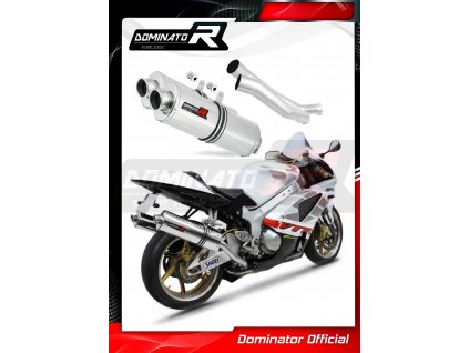 Laděný výfuk DOMINATOR Honda VTR 1000 SP1 00-01 OVÁLNÉ KONCOVKY