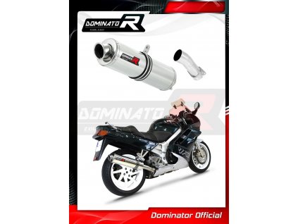 Laděný výfuk DOMINATOR Honda VFR 750 RC36 90-92 KULATÁ KONCOVKA STANDART