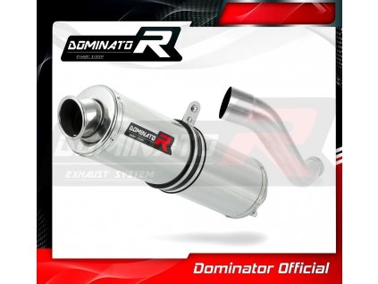 Laděný výfuk DOMINATOR Honda VFR 750 93-97 pod sedlo KULATÁ KONCOVKA STANDART