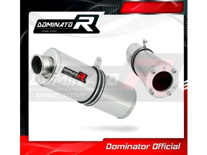 Laděný výfuk DOMINATOR Kawasaki ZX12R 00-05 OVÁLNÁ KONCOVKA