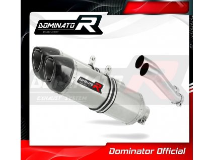 Laděný výfuk DOMINATOR Kawasaki ZZR1100 93-98 KONCOVKY HP1