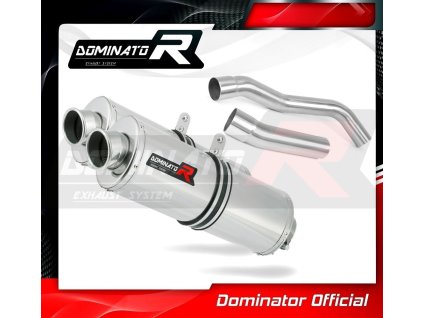 Laděný výfuk DOMINATOR Kawasaki Z1000 07-09 OVÁLNÉ KONCOVKY