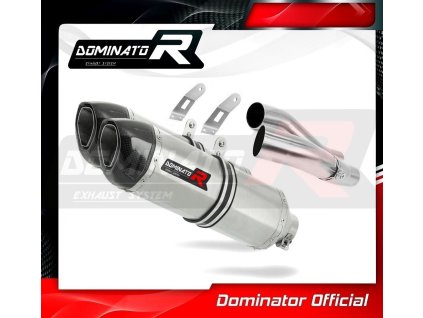 Laděný výfuk DOMINATOR Kawasaki Z1000 10-13 KONCOVKY HP1