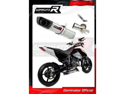 Laděný výfuk DOMINATOR KTM 690 DUKE 08-11 KONCOVKA HP4