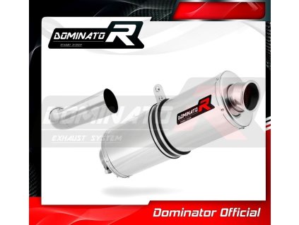 Laděný výfuk DOMINATOR MOTO GUZZI NORGE 850 OVÁLNÁ KONCOVKA