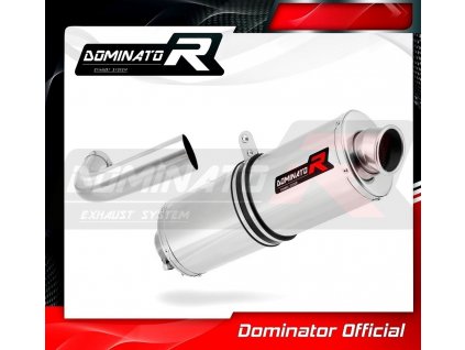Laděný výfuk DOMINATOR MOTO GUZZI BREVA 1200 OVÁLNÁ KONCOVKA