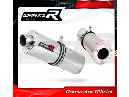 Laděný výfuk DOMINATOR SUZUKI GSXR 750 SRAD 97-00 OVÁLNÁ KONCOVKA