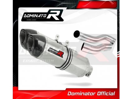 Laděný výfuk DOMINATOR SUZUKI GSXR 1000 K9-K11 09-11 KONCOVKY HP1