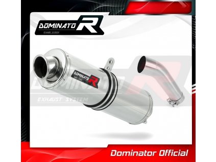 Laděný výfuk DOMINATOR SUZUKI SV650 03-15 KULATÁ KONCOVKA STANDART