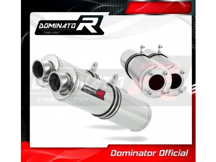 Laděný výfuk DOMINATOR SUZUKI SV1000 03-07 KULATÉ KONCOVKY STANDART