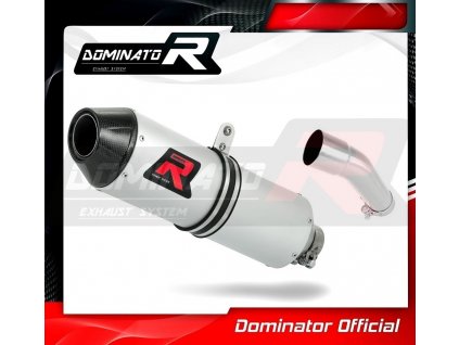 Laděný výfuk DOMINATOR SUZUKI DR650R 90-96 OVALNA KONCOVKA MX2