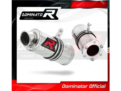 Laděný výfuk DOMINATOR YAMAHA YZF 1000 THUNDERACE KULATÁ KONCOVKA KRÁTKÁ GP1