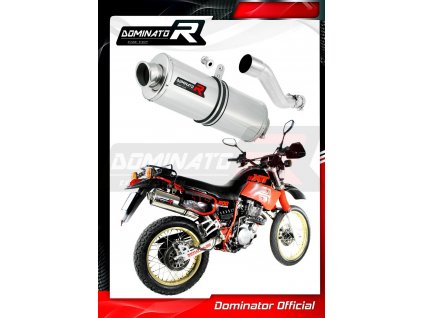 Laděný výfuk DOMINATOR YAMAHA XT600 87-89 2KF 2NF OVÁLNÁ KONCOVKA