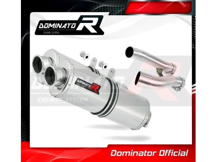 Laděný výfuk DOMINATOR YAMAHA XJR1200 95-98 OVÁLNÉ KONCOVKY