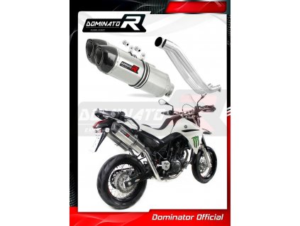 Laděný výfuk DOMINATOR YAMAHA XT660 R / X 04-15 KONCOVKY HP1