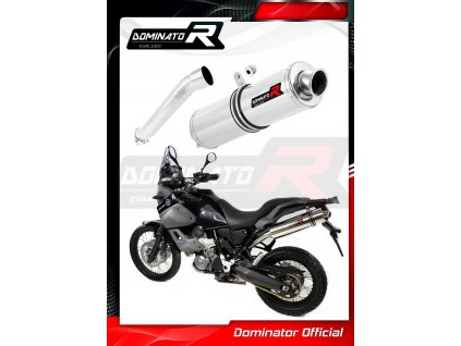 Laděný výfuk DOMINATOR YAMAHA XTZ660 TENERE 08-16 KULATÁ KONCOVKA STANDART