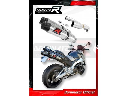 Laděný výfuk DOMINATOR SUZUKI GSR600 06-11 KONCOVKY HP3