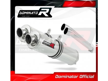 Laděný výfuk DOMINATOR DUCATI 900 SPORT, SS 00-02 KULATÉ KONCOVKY STANDART
