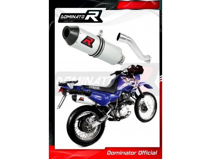 Laděný výfuk DOMINATOR YAMAHA XT600 90-03 OVÁLNÁ KONCOVKA MX2