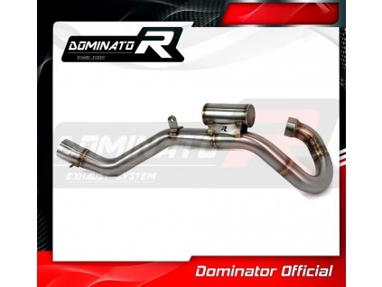 Laděný výfuk DOMINATOR KTM SXF 250 13-15 koleno výfuku POWER BOMB