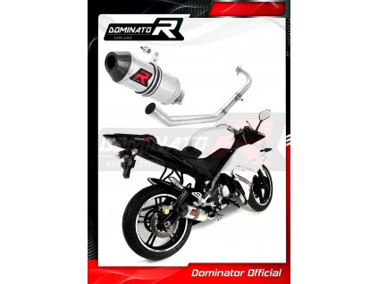 Laděný výfuk DOMINATOR YAMAHA YZF125R 08-13 SVOD + KONCOVKA HP3