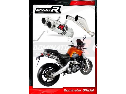 Laděný výfuk DOMINATOR YAMAHA MT03 MT-03 660 06-13 KULATÉ KONCOVKY STANDART