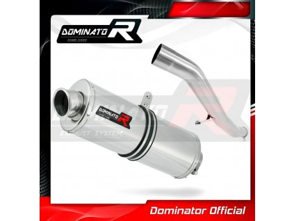 Laděný výfuk DOMINATOR KAWASAKI GTR1400 07-09 OVÁLNÁ KONCOVKA