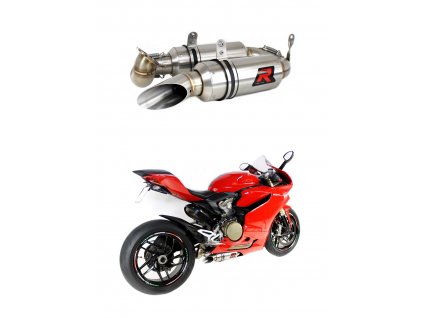 Laděný výfuk DOMINATOR DUCATI PANIGALE 1199 12-14