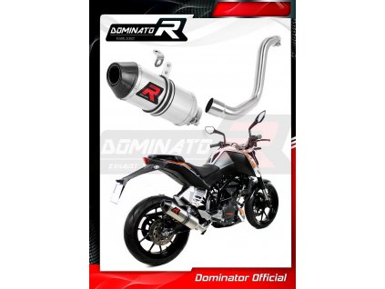 Laděný výfuk DOMINATOR KTM 125 DUKE 12-16 KONCOVK HP3