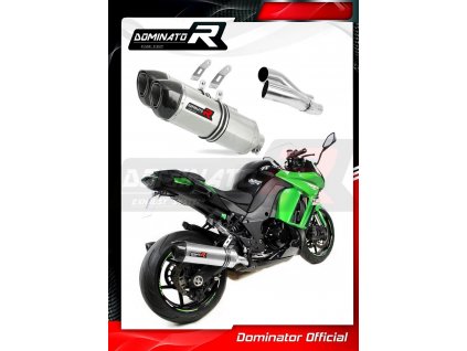 Laděný výfuk DOMINATOR Kawasaki Z1000 SX 10-19 KONCOVKY HP1