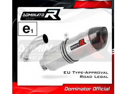 Homologovaný Laděný výfuk DOMINATOR BMW R1200GS 2010-2012 R12 KONCOVKA HP1 HOMOLOGACE