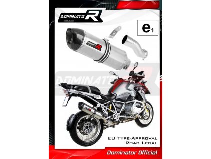 Homologovaný Laděný výfuk DOMINATOR BMW R1200GS 2013-2018 R12W KONCOVKA HP1 HOMOLOGACE