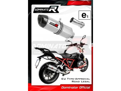 Homologovaný Laděný výfuk DOMINATOR BMW R1200R 2015-2018 1R12 KONCOVKA HP1 HOMOLOGACE