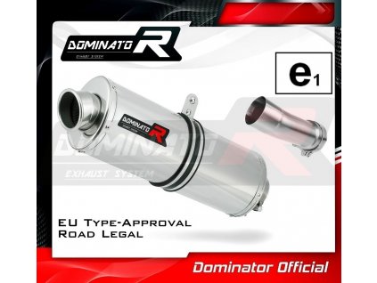 Homologovaný Laděný výfuk DOMINATOR BMW R1250R 2019-2020 1R13 OVÁLNÁ KONCOVKA HOMOLOGACE