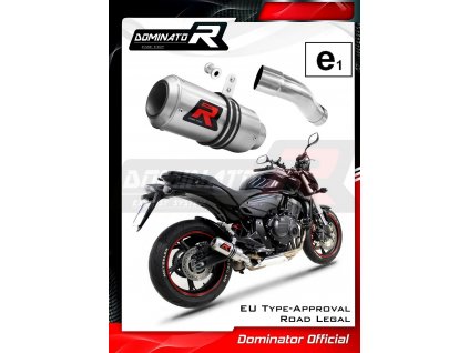 Homologovaný Laděný výfuk DOMINATOR HONDA CB600F PC41 2007-2013 KONCOVKA GP HOMOLOGACE