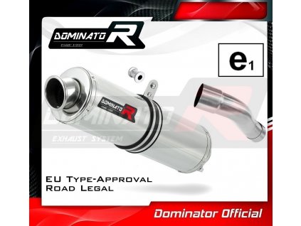 Homologovaný Laděný výfuk DOMINATOR HONDA CBR 600 F / FA PC41 2011-2015 KULATÁ KONCOVKA STANDART HOMOLOGACE