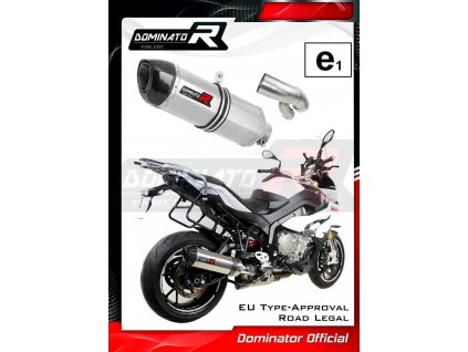 Homologovaný Laděný výfuk DOMINATOR BMW S1000XR 2015-2019 2X10 KONCOVKA HP1 HOMOLOGACE