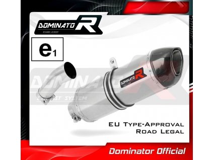 Homologovaný Laděný výfuk DOMINATOR BMW F700GS E8GS/4G80/4G80r 2012-2016 KONCOVKA HP1 HOMOLOGACE