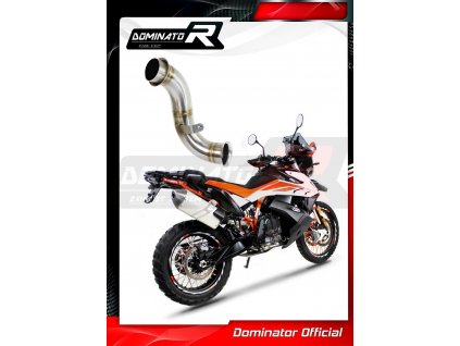 Laděný výfuk DOMINATOR KTM 790 ADVENTURE 19-20 NÁHRADA KATALYZÁTORU DECAT